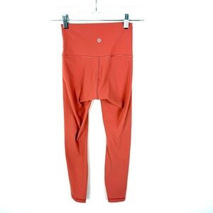 Lululemon Wunder Under High-Rise Tight 25" *Full-On Luxtreme Rustic Coral